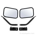 Miroirs latéraux rectangulaires pour Jeep Wrangler